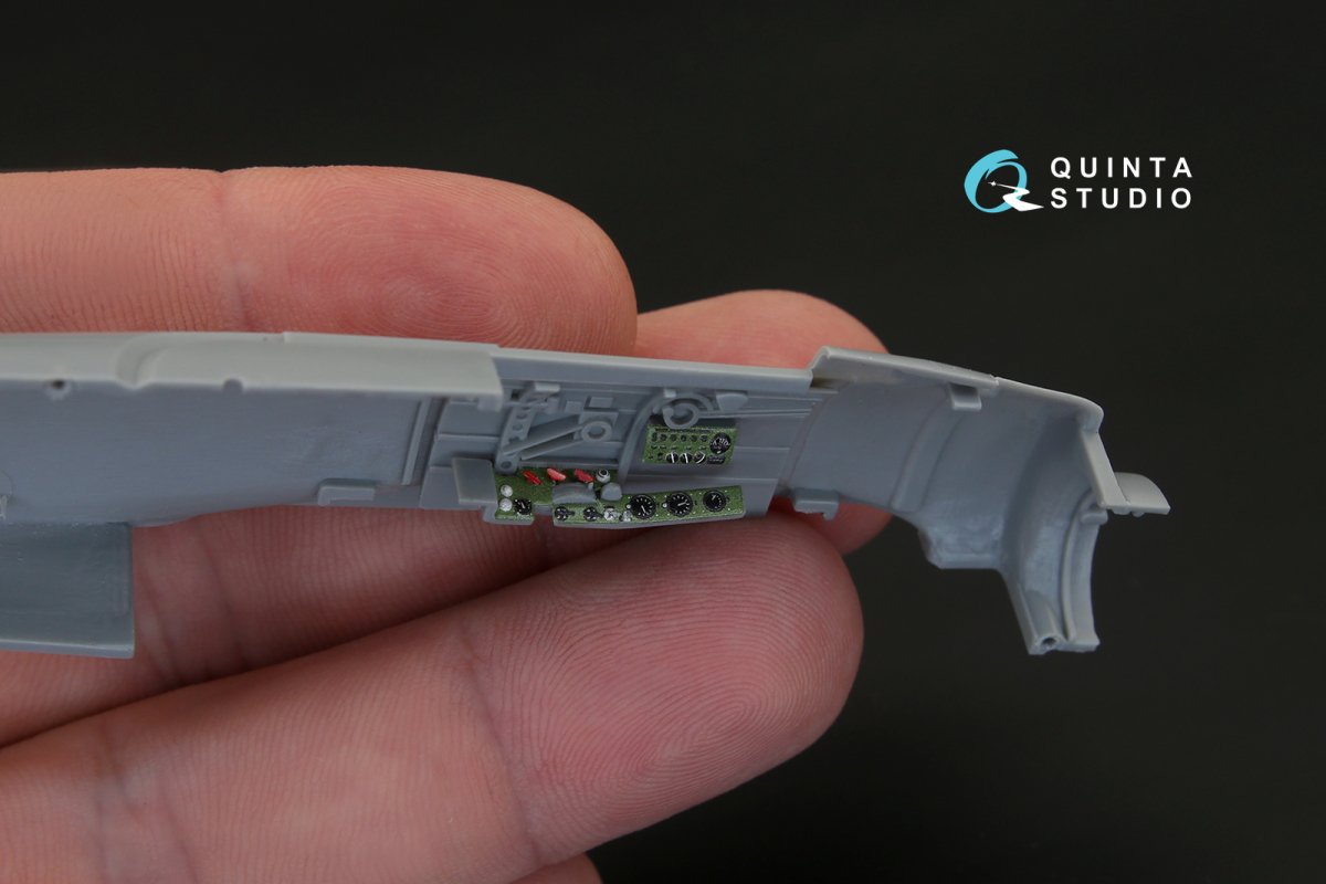Quinta Studio QD48102 A6M2 3D-Printed &amp;amp; coloured Interior on decal paper (for Hasegawa kit) 1/48 – Bild 5