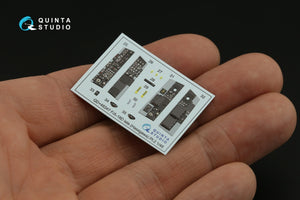 Quinta Studio QDS+48347 FA-18D late 3D-Printed coloured Interior on decal paper (Hasegawa) (with 3D-printed resin parts) (Small version) 1/48 – imagen 14
