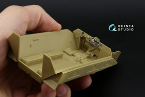Quinta Studio QD35050 SD.KFZ.251 Family 3D-Printed &amp;amp; coloured Interior on decal paper ( Tamiya ) 1/35 – immagine 5