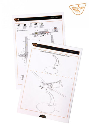 Clear Prop! CP4812 TB.2 UAV in Polish Service STARTER KIT 1/48 – immagine 11