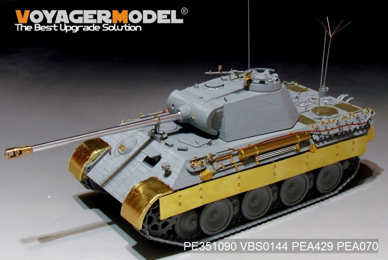 Voyager Model PE351090 WWII German Panther A Mid Version Basic for Dragon 1/35 – imagen 9