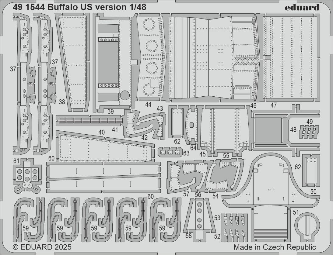 Eduard 491544 Buffalo US version TAMIYA 1/48