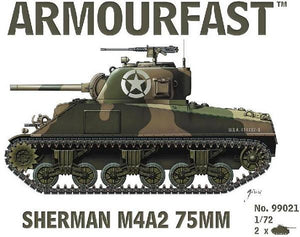 Hat 99021 Sherman M4A2 75mm (short barrel) 1/72