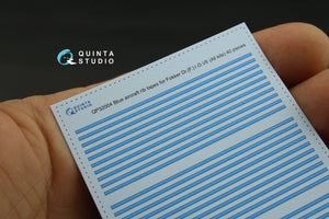 Quinta Studio QP32004 Blue rib tapes Fokker Dr. (F.)I-D.VII (for All kit) 1/32 – imagen 4