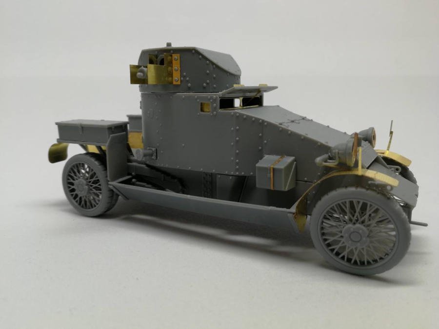 Ensemble de photodécoupe Copper State Models A35-001 Lanchester 1/35 – image 5