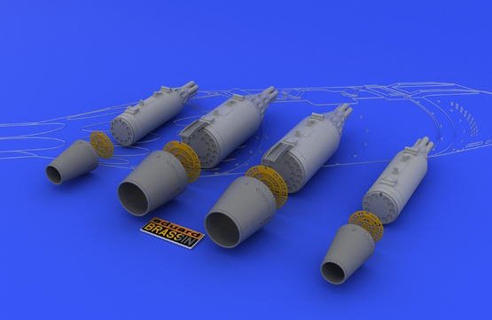 Eduard 648025 Rocket launcher UB-16 and UB-32 1/48 – immagine 3