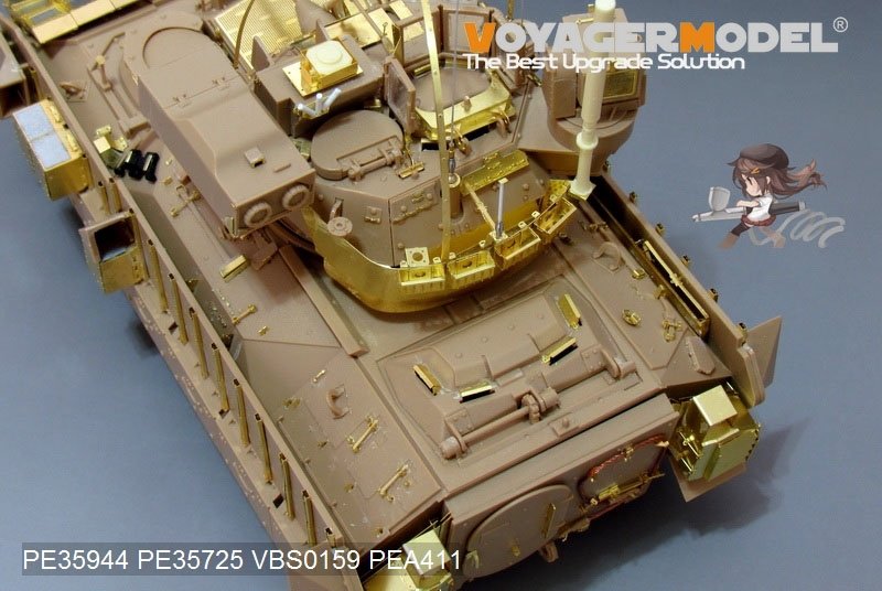 Voyager Model PE35944 Modern US Army M3A3 BRADLEY CFV Basic For KINETIC K61014/ OROCHI IM001 IM002 1/35 – imagen 12