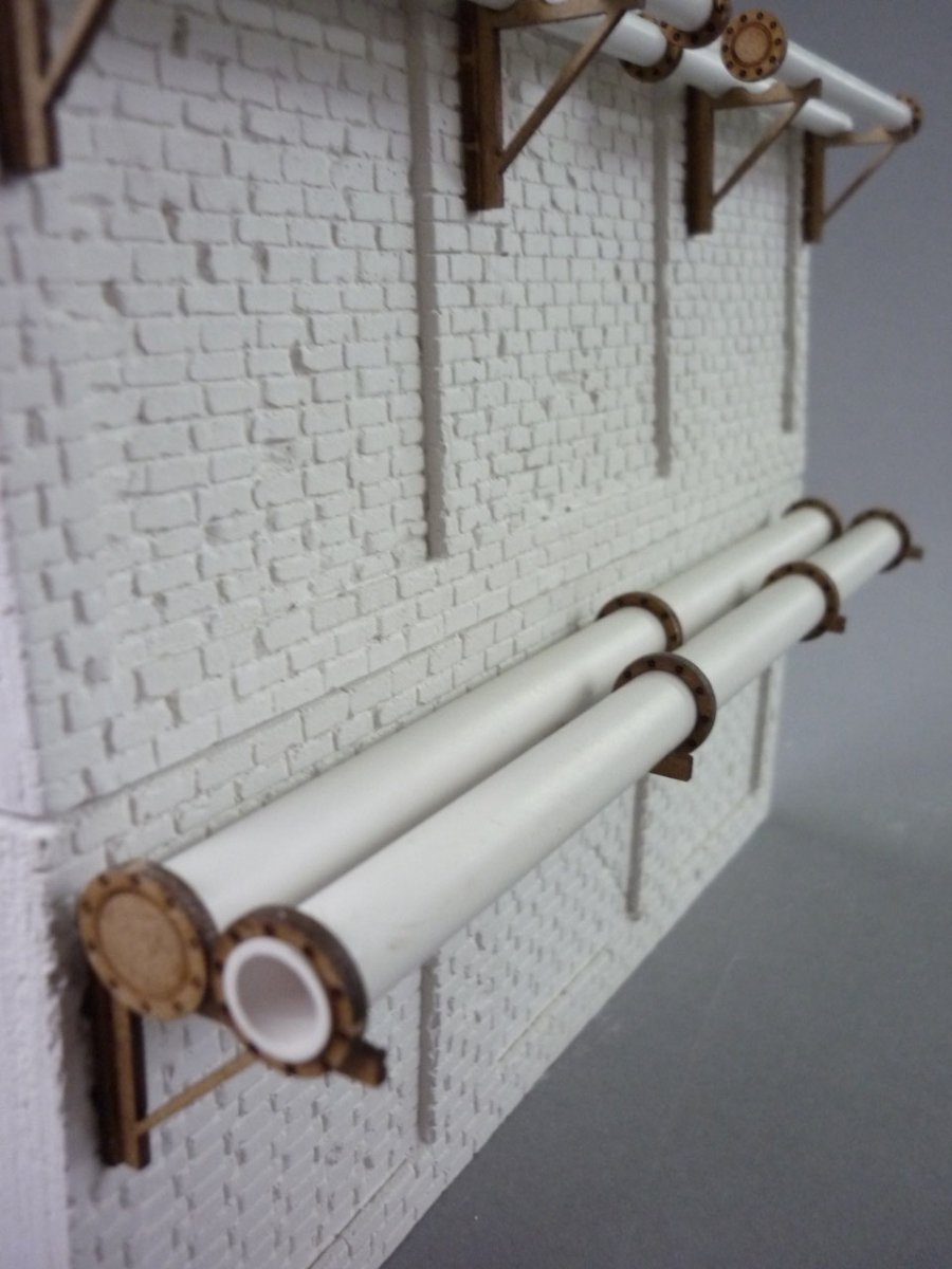 RT-Diorama 35558 Ensemble de tuyaux d&amp;#39;usine (10 mm) 1/35 – image 4