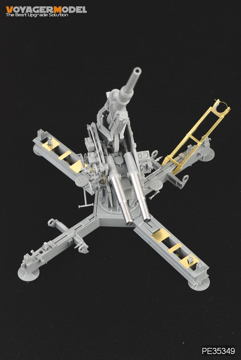 Voyager Model PE35349 WWII German 88mm FlaK 37 mit Behelfslafette For DRAGON 6523 1/35 – imagen 7