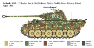 Italeri 0270 SD.KFZ. 171 PANTHER AUSF. A 1/35 – imagen 7