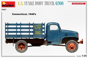 MiniArt 38067 U.S. STAKE BODY TRUCK G506 1/35 – imagen 7