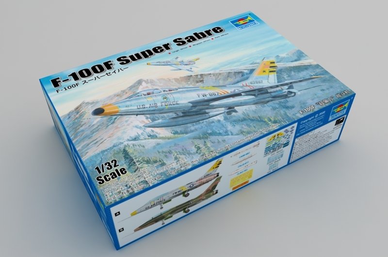 Trumpeter 02246 F-100F Super Saber 1/32 – image 2