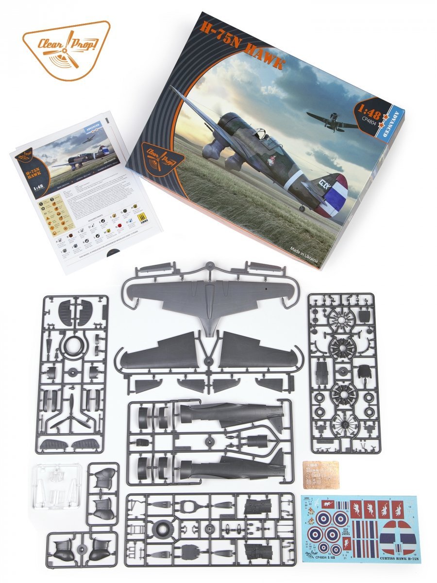 Clear Prop! CP4804 H-75N Hawk ADVANCED KIT 1/48 – image 4