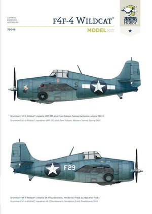 Arma Hobby 70048 F4F-4 Wildcat® Model Kit 1/72 – imagen 5