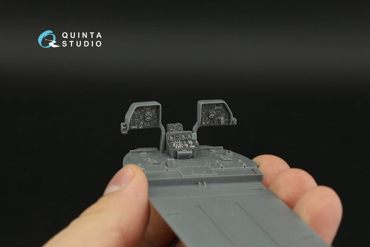 Quinta Studio QDS-48381 Mi-17 3D-Printed &amp;amp; coloured Interior on decal paper (AMK) (Small version) 1/48 – imagen 9