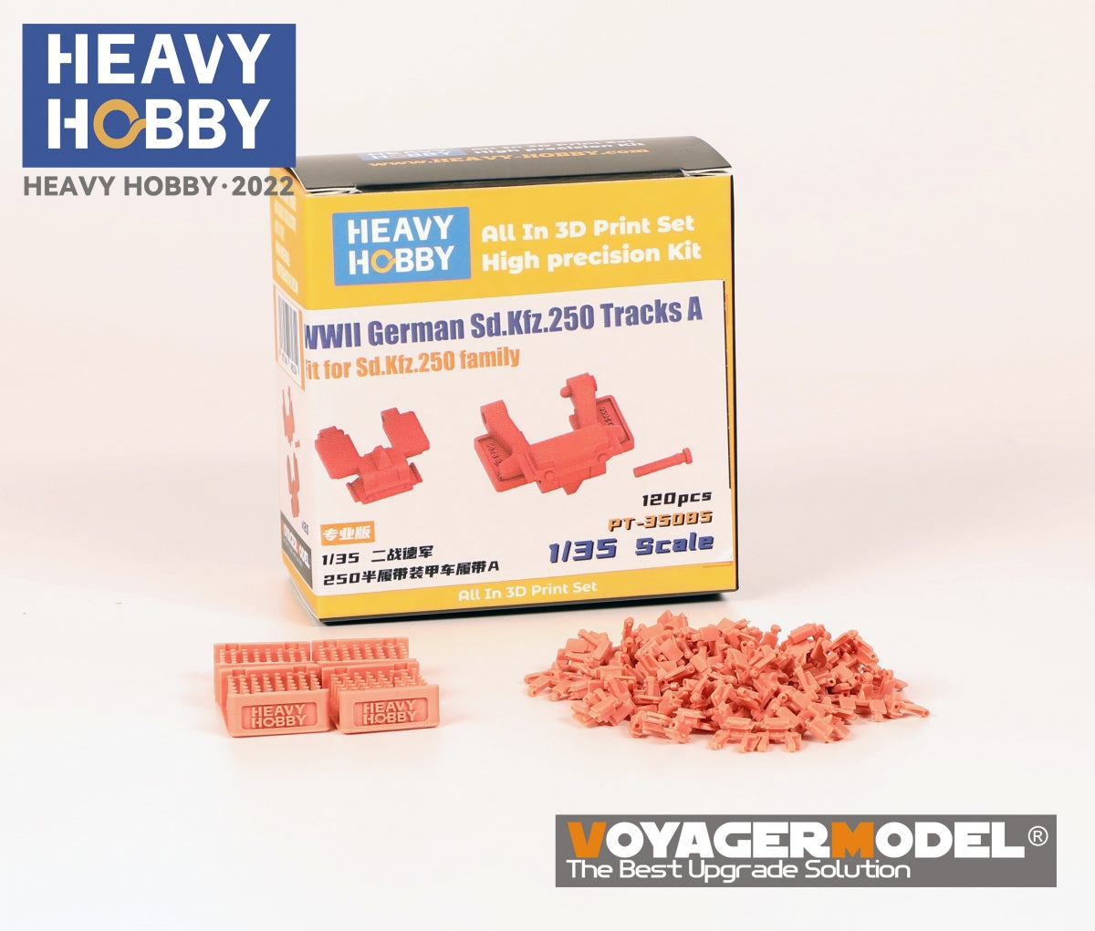 Heavy Hobby PT35085 WWII German Sd.Kfz.250 Tracks A 1/35