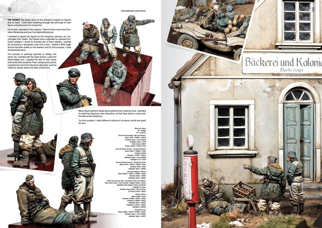 AK Interactive 514 WWII GERMAN MOST ICONIC SS VEHICLES. VOLUME 1 – immagine 2