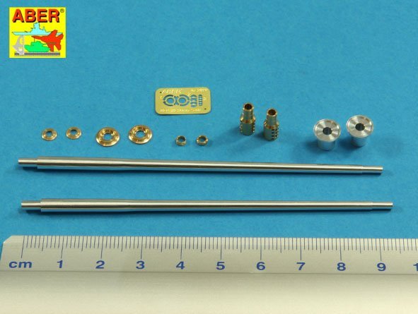 Aber 35L-205 Armament for Soviet SPAAG ZSU-57-2 57mm S-68 x2pcs. 1/35 – imagen 2