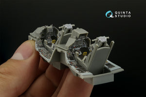 Quinta Studio QD48408 F-16D block 50 3D-Printed &amp;amp; coloured Interior on decal paper (Kinetic 2022 tool) 1/48 – Bild 12