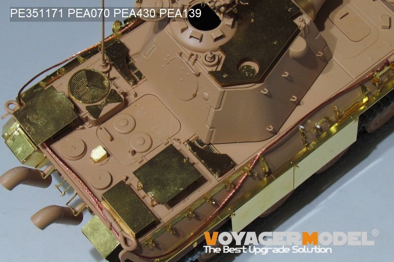Voyager Model PE351171 WWII German Panther F Basic（For RFM 5045） 1/35 – zdjęcie 2