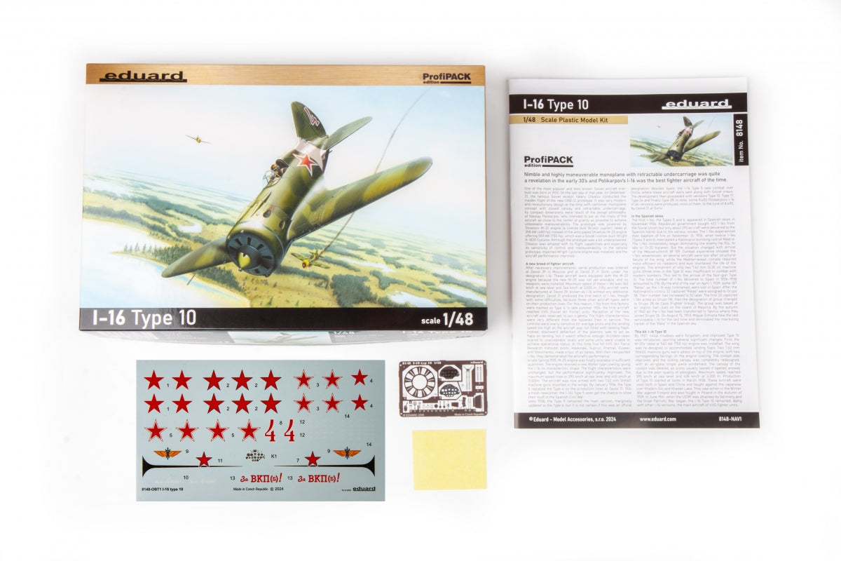 Eduard 8148 I-16 type 10 1/48 – imagen 3