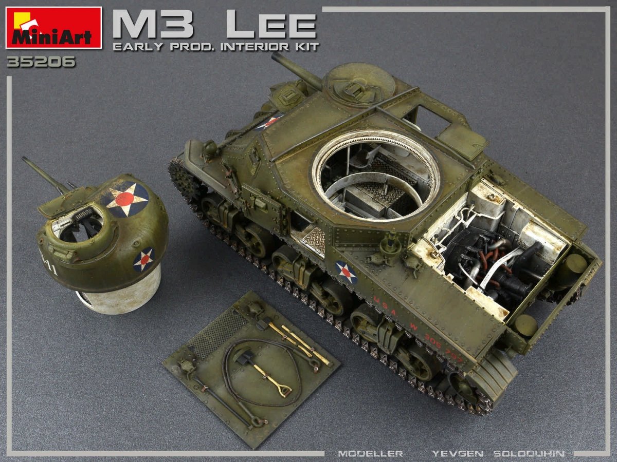 Miniart 35206 M3 Lee première production avec intérieur 1/35 – image 23
