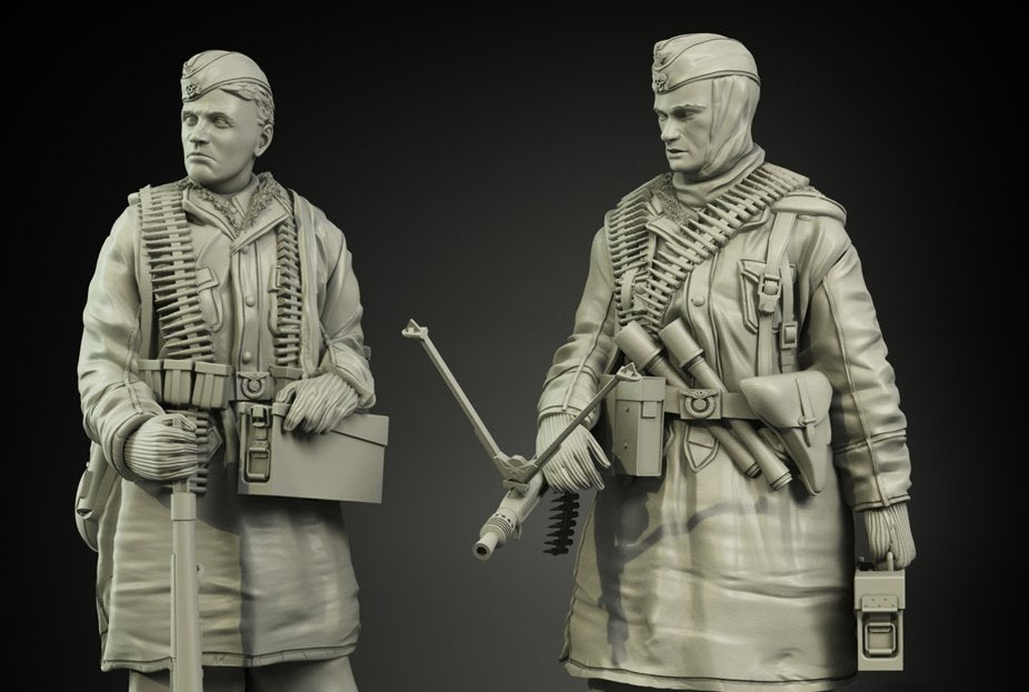 Panzer Art FI35-065 Waffen-SS Anorakanzug MG-42 set 1/35 – immagine 2