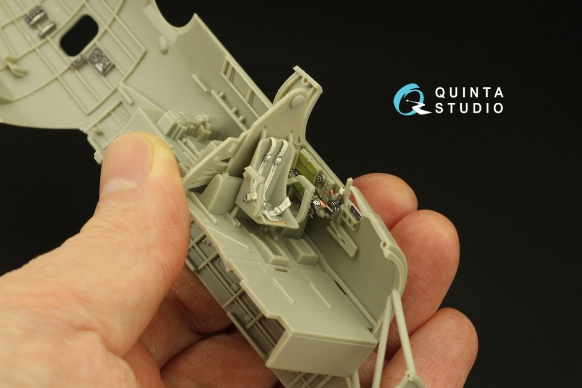 Quinta Studio QD48359 TBF-1 Avenger 3D-Printed &amp;amp; coloured Interior on decal paper (Academy) 1/48 – imagen 8