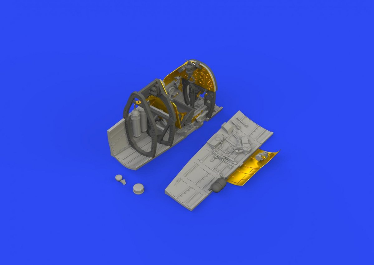 Cockpit du Spitfire Mk. VIII Eduard 672156 EDUARD 1/72 – image 3