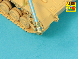 Aber 48L46 German 75 mm Barrel for KwK 40 L/48 1/48 – imagen 7