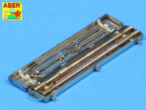 Aber 35L-089 Set of 2 German 2cm L/65 gun barrel for Flak 38 with storage box 1/35 – immagine 8