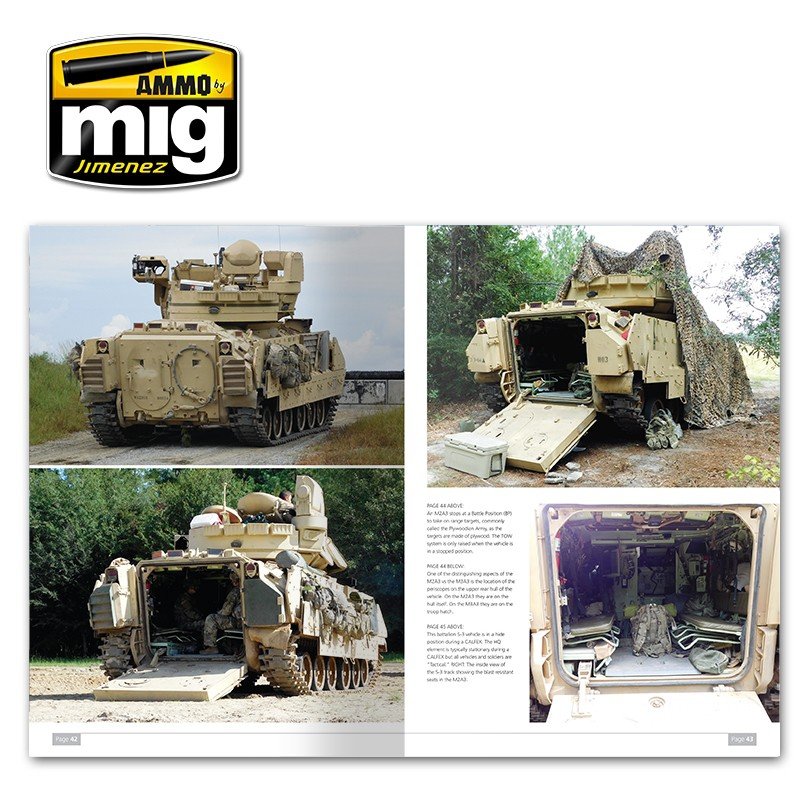 AMMO of Mig Jimenez 5952 M2A3 BRADLEY FIGHTING VEHICLE IN EUROPE IN DETAIL VOL 2 (English) – imagen 3