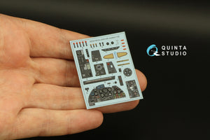 Quinta Studio QD32158 Do 335A 3D-Printed &amp;amp; coloured Interior on decal paper (HK models) 1/32 – imagen 4