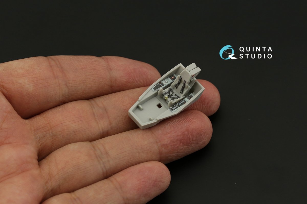 Quinta Studio QD72073 F-35A 3D-Printed &amp;amp; coloured Interior on decal paper (Italeri/Zvezda) 1/72 – Bild 8