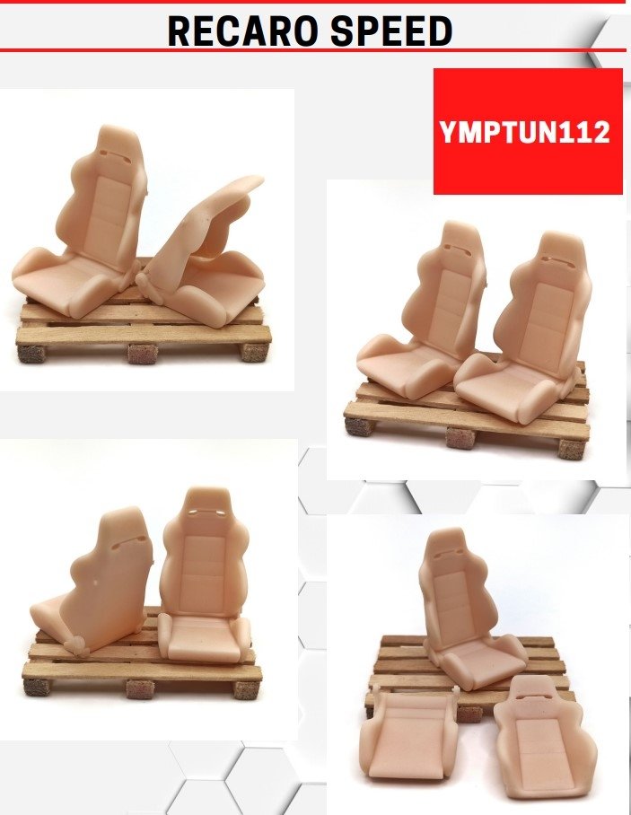 Sièges sport Yamamoto YMPTUN112 - Recaro Speed ​​1/24