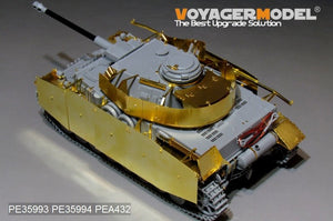 Maquette Voyager PE35993, char allemand Pz.Kpfw.IV Ausf.G (production tardive), base pour Border 35001, échelle 1/35 – image 12