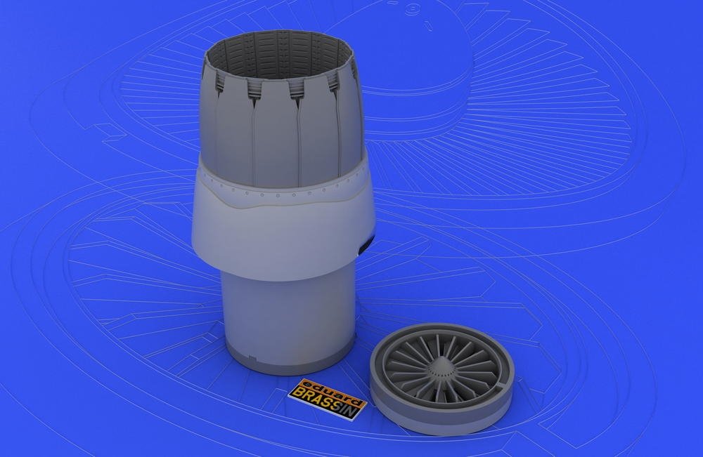 Eduard 648020 F-16CJ Block 50 engine 1/48 (Tamiya) – imagen 3