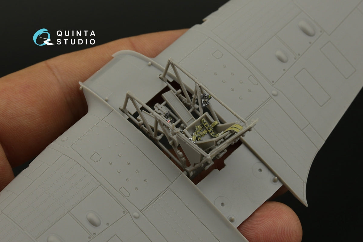 Quinta Studio QD48410 Hurricane family 3D-Printed &amp;amp; coloured Interior on decal paper (Arma Hobby) 1/48 – imagen 6