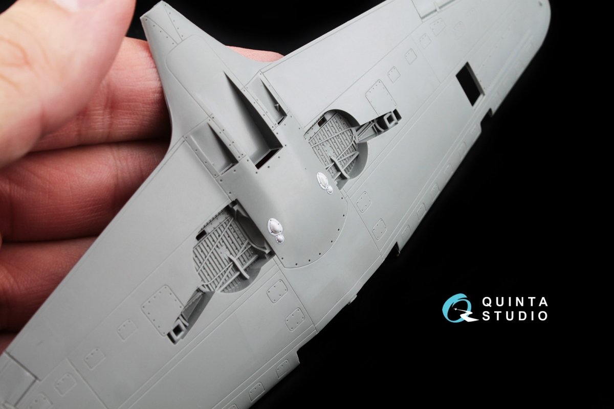 Quinta Studio QD48034 P-39Q/N 3D-Printed &amp;amp; coloured Interior on decal paper (for Hasegawa kit) 1/48 – imagen 6