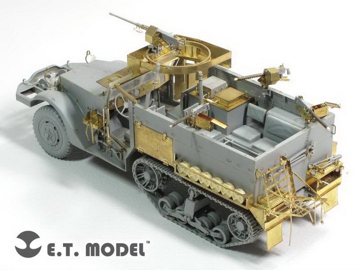 E.T. Model E35-144 WWII U.S. M2A1 Half-Track (For DRAGON 6329) 1/35 – imagen 4