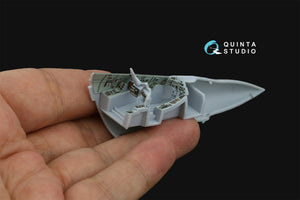 Quinta Studio QD72172 Blackburn Buccanneer S.2B Early 3D-Printed &amp;amp; coloured Interior on decal paper (Airfix) 1/72 – immagine 8
