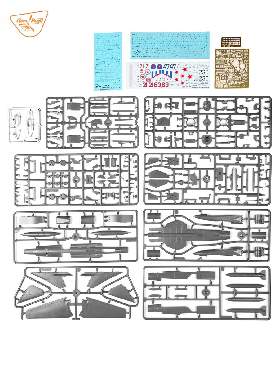 Clear Prop! CP72032 MiG-23ML/MLA Flogger-G ADVANCED KIT 1/72 – Bild 10