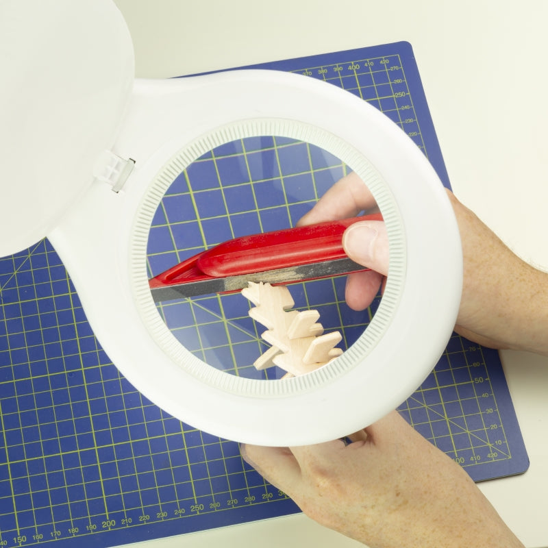 Lightcraft LC8066LED-EU Professional Long Reach LED Magnifier Lamp / Profesjonalna lampa powiększająca LED o długim zasięgu – imagen 4