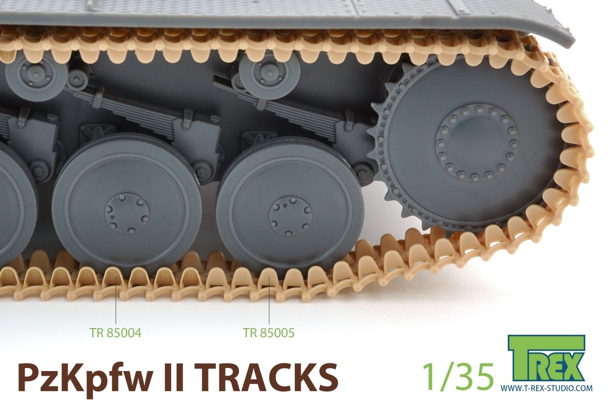T-Rex Studio TR85005 PzKpfw II Tracks Rare Model 1/35 – immagine 3