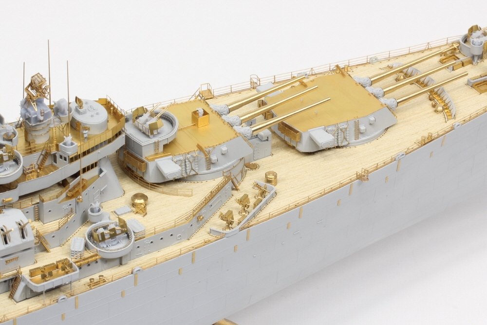 Pontos 37034FB USS BB-63 Missouri 1945 Advanced Detail Up Set for Hobbyboss Kit (Deck Blue 20B stained wooden deck) 1/350 – imagen 7