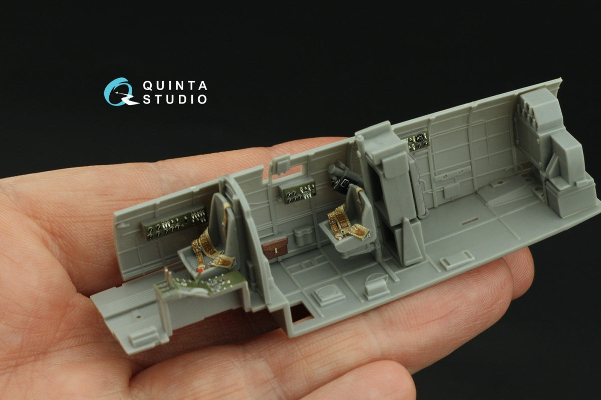Quinta Studio QD48478 Nakajima B5N2 Kate 3D-Printed coloured Interior on decal paper (Hasegawa) 1/48 – immagine 10