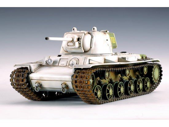 Trumpeter 00359 Russia KV-1 model 1942 Heavy Cast Turret Tank 1/35 – imagen 2