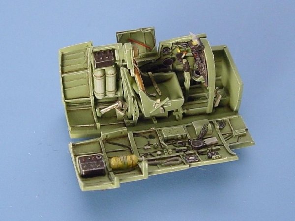 Maquette Aires 7078 Supermate Spitfire Mk. et cockpit au 1/72 TAMIYA
