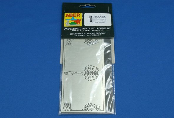Aber 16007 Exhaust covers for Tiger I, Ausf.E - Early/Late version 1/16 – immagine 3