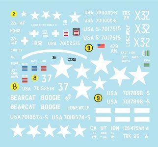 Star Decals 35-C1235 US Amphibians 1/35 – imagen 3